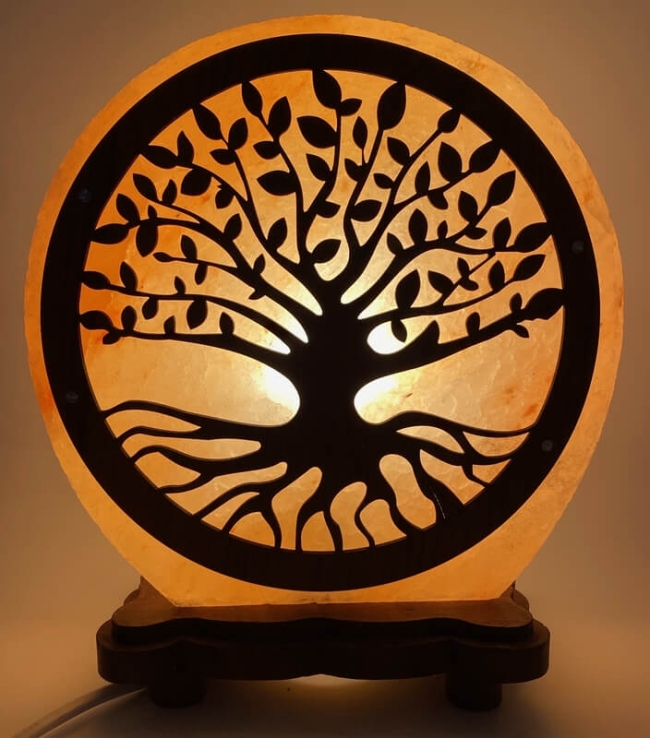 Lampe de Sel Himalaya - Arbre de Vie